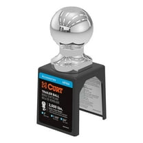 Curt 40164 Packaged Chrome Hitch Ball 3.5K 2" X 3/4" X 1-3/4In