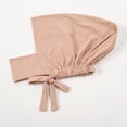 thumbnail image 2 of ZQUUVOU Women's Muslim Inner Hijab Caps Elasticated Neck Cap Solid Color Stretchy Breathable Full Cover Undercap Tube Bonnet Coffee, 2 of 3