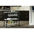 thumbnail image 1 of South Shore Maliza Bar Cart, in Faux Carrara Marble, 1 of 12