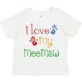 thumbnail image 3 of Inktastic I Love My Meemaw Girls Toddler T-Shirt, 3 of 5