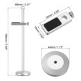 thumbnail image 2 of Unique Bargains Graphics Card GPU Support Bracket, GPU Stand Holder Magnetic Base 10-170mm Adjustable Brace Aluminum Silver, 2 of 5