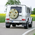 thumbnail image 7 of Kll Bees And Flower Tire Cover,Universal Wheel Tire Cover For Trailer, Rv, Suv, Truck,Camper And Many Vehicle,(16 Inch), 7 of 7