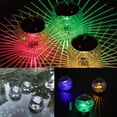 thumbnail image 2 of Waterproof Solar Floating Lights, LED Floating Ball Lamp Floating Pool Lights Inflatable Waterproof Outdoor Pool Ball Colorful Changing LED Globe Night Light Decorative Rainbow Flash Lights for Decor, 2 of 8