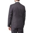 thumbnail image 4 of Mens Classic Fit Two Button 100% Wool Wrinkle Resistant Suit - Medium Grey, 4 of 4