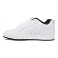 thumbnail image 3 of DC Shoes Men’s Leather Court Graffic Sneaker Colour White/Black, 3 of 5