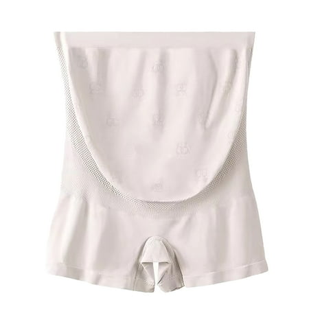 Audhol Underwear for Women Silk Protein Maternity Trousers Summer Thin of Non Marking Bottoming Trousers No Line Breathable Comfortable Panties Undies for Women White L
