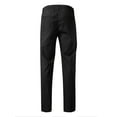 thumbnail image 3 of Ma Croix Mens Flex Classic-Fit Beach Trousers Linen Pants, 3 of 5