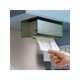 thumbnail image 5 of 1pc Wall-mounted Transparent Tissue Box Holder, Non-trace Stick-on Paper Napkin Case For Bathroom, Bedroom And Living Room, 5 of 5