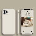 thumbnail image 1 of Funda de teléfono de silicona líquida cuadrada Original de lujo para iPhone 14 13 12 11 Pro Max 12 Mini X XR XS Max 6S 7 8 Plus funda suave fina Tan Jianjun unisex, 1 of 2