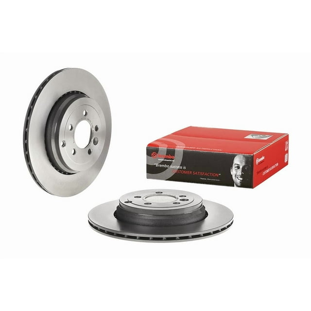 Fits 2010-2013 Land Rover Range Rover Sport Brembo Brake Rotor 09A77411C02 Vented; One Piece Design; Wheel Bolt Pattern 5 x 120 Millimeter; 210.1 Millimeter Hat Inside Diameter
