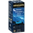 thumbnail image 2 of Pack of 2 - Bigelow Sweet Dreams Herbal Tea 28-Count Box (Pack Of 1) Relaxing Blend Of Chamomile & Mint Caffeine-Free Nighttime Herbal Tea In Individual Foil-Wrapped Bags, 2 of 3
