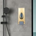 thumbnail image 1 of Dispensador de Jabón Líquido Montado en Pared Recargable de Aeropuertos Hotel , Oro perfecl Dispensador de jabón, 1 of 8
