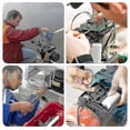 thumbnail image 5 of 40F 450V AC Capacitor Dual Plug 50/60Hz for Air Compressor Water Pump Motor 94x45mm Cylinder, 5 of 5