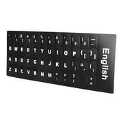 English Keyboard Sticker, Laptop Keyboard Sticker, English Keyboard Sticker Replacement Keyboard Sticker for Desktop PC Laptop Accessory