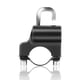 thumbnail image 2 of 22 mm-26 mm de motocicleta universal Casmet Casmet Casco Celmet Security Lock Metal 22 mm-26 mm Negro Con 2 Llaves Establecidas, 2 of 7