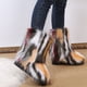 thumbnail image 2 of Botas de nieve de tubo medio de felpa de color europeo y americano, botas de mujer Mao Mao de talla grande para mujer, 2 of 5