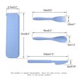 thumbnail image 2 of Travel Utensil Set With Storage Case, Wheat Straw Reusable Spoon Knife Forks Tableware, Eco Friendly Nontoxic Portable Cutlery For Travel Picnic Camping Or Daily Use, 2 of 5