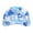 Sky Blue, variant on HOARBOEG Green Inflatable U-Shaped Pool Float Chair with Cup Holders and Handles - Maple Leaf Design Water Lounge Seat for Swimming Pool Beach Hot Tub Summer Outdoor Relaxation