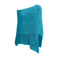 thumbnail image 3 of Zmoon Women's Solid Color Irregular Design Cape Shawl Sunscreen Thin Sweater, 3 of 3