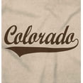 thumbnail image 2 of Colorado CO Classic Athletic Script Hoodie Sweatshirt Women Men Brisco Brands L, 2 of 6
