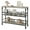 Gray, variant on EastVita Sofa Table,3-Tier Narrow Console Table with Open Shelves,Industrial Foyer Table for Entryway,Hallway,Kitchen,Living Bedroom,Retro