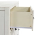 thumbnail image 4 of Alaterre Furniture Windsor 6-Drawer Double Dresser, Driftwood White, 4 of 7