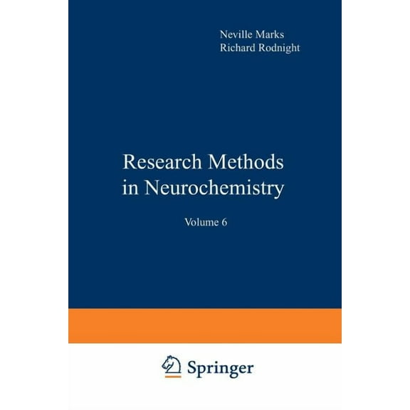 Research Methods in Neurochemistry: Volume 6, (Paperback)