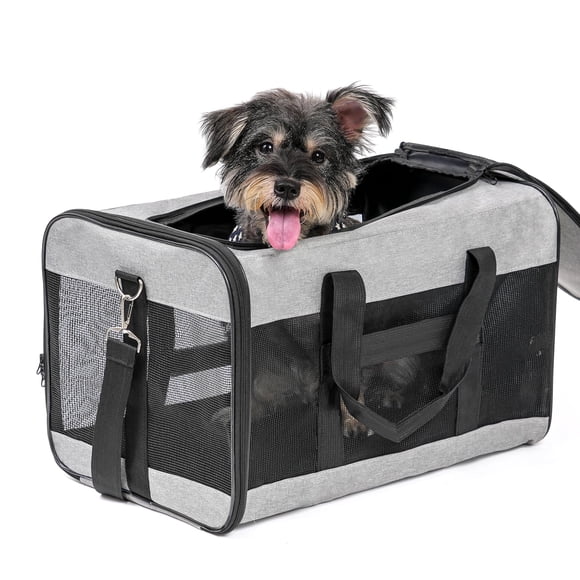 Transportadora para perros Conlun grande 51 x 30 x 30 cm para mascotas de hasta 10 kg