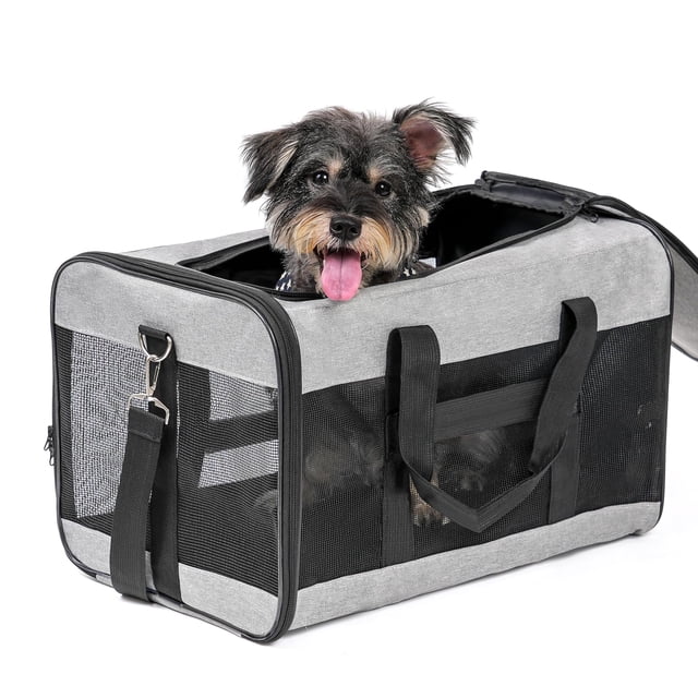 Transportadora para perros Conlun grande 51 x 30 x 30 cm para mascotas de hasta 10 kg