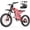 X2 Pro-Red, variant on FREEGO X2 Pro Electric Bike for Adults,6000W Peak Motor,60V 30Ah Battery,50 MPH,56 Miles,Full Suspension,Hydraulic Disc Brakes,E-Bike Gray