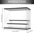 thumbnail image 2 of AEVXKHI 3 Layers Acrylic Display Case with LED Light, Dust Proof Transparent Action Figure Display Box, Easy Assembly Collectibles Display Case for Home Shop Use, 2 of 10