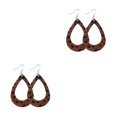 thumbnail image 1 of yingyy Léopard Boucles d'Oreilles Impression Fille Accessoire de Mode Bijoux Féminin Oreille Dangles Type 4 2Set, 1 of 6