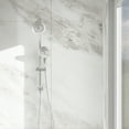 thumbnail image 6 of 5" Multi Function Dual Shower Head, with Adjustable Slide Bar, Chrome, 6 of 9