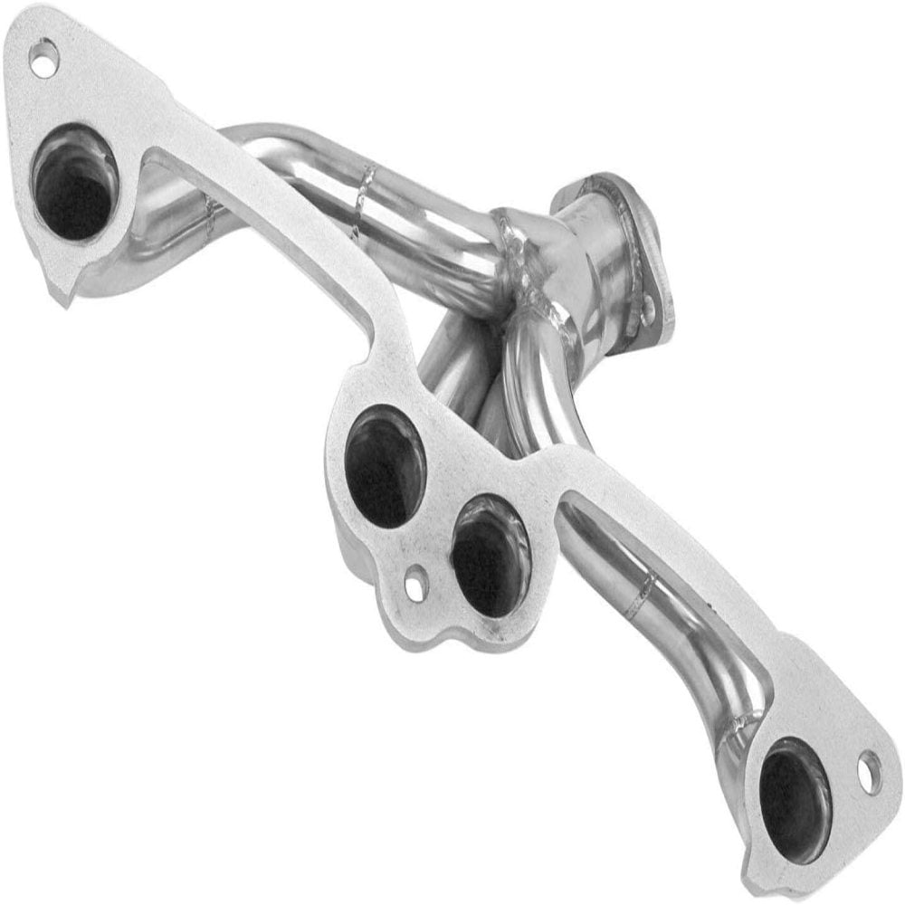 Replacement Parts Headers BLACKHORSERACING Stainless Manifold Header w/Gasket Performance