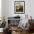 thumbnail image 4 of Art.com The Shepherdess, 1866 Giclee Print by Johann Baptist Hofner, Black Frame Wall Art, 32" x 40", 4 of 5
