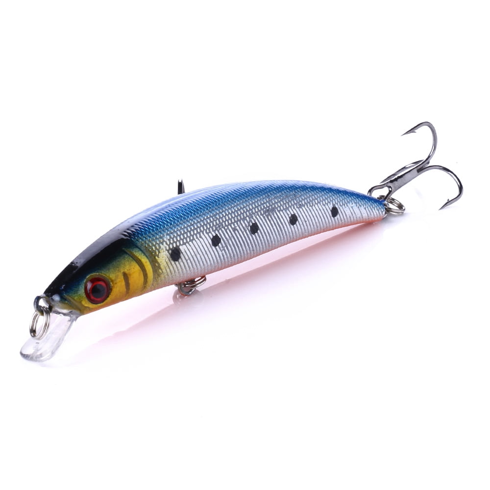 HENGJIA Fishing Deep Diving Fishing Lures Swimbait Large Sinking Minnow Lure Freshwater Jerkbait Lure 5Pcs/kit