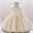 Beige, variant on Lilgiuy Infant Girls Summer Dress Sleeveless Satin Lovely Bowknot Skirt for Piano Dance Performance Gown Summer Sales