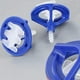 thumbnail image 3 of Nivelación Azulejos Cerámica en Espiral Tuercas 50 Uds. para Azulejos Pared (azul), 3 of 9