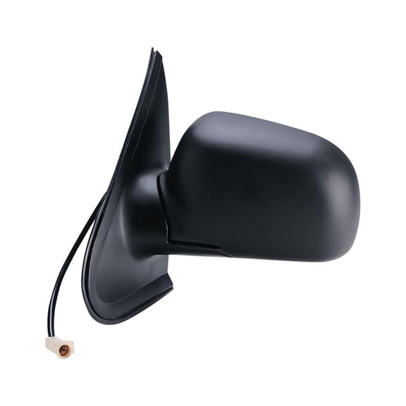 61014F - Fit System Driver Side Mirror for 95-01 Ford Explorer, Mercury Mountaineer, black, foldaway, w/o puddle lamp, Power Fits select: 2001 FORD EXPLORER SPORT TRAC