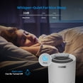 thumbnail image 6 of RENPHO Air Purifier for Home Large Room up to 1500 Sq.ft/h, 5-Stage H13 HEPA Filter, Air Cleaner for Allergies and Asthma, Pet Hair, Smokers, Odors, Dust, Pollen, Model AP088-WH, 6 of 15