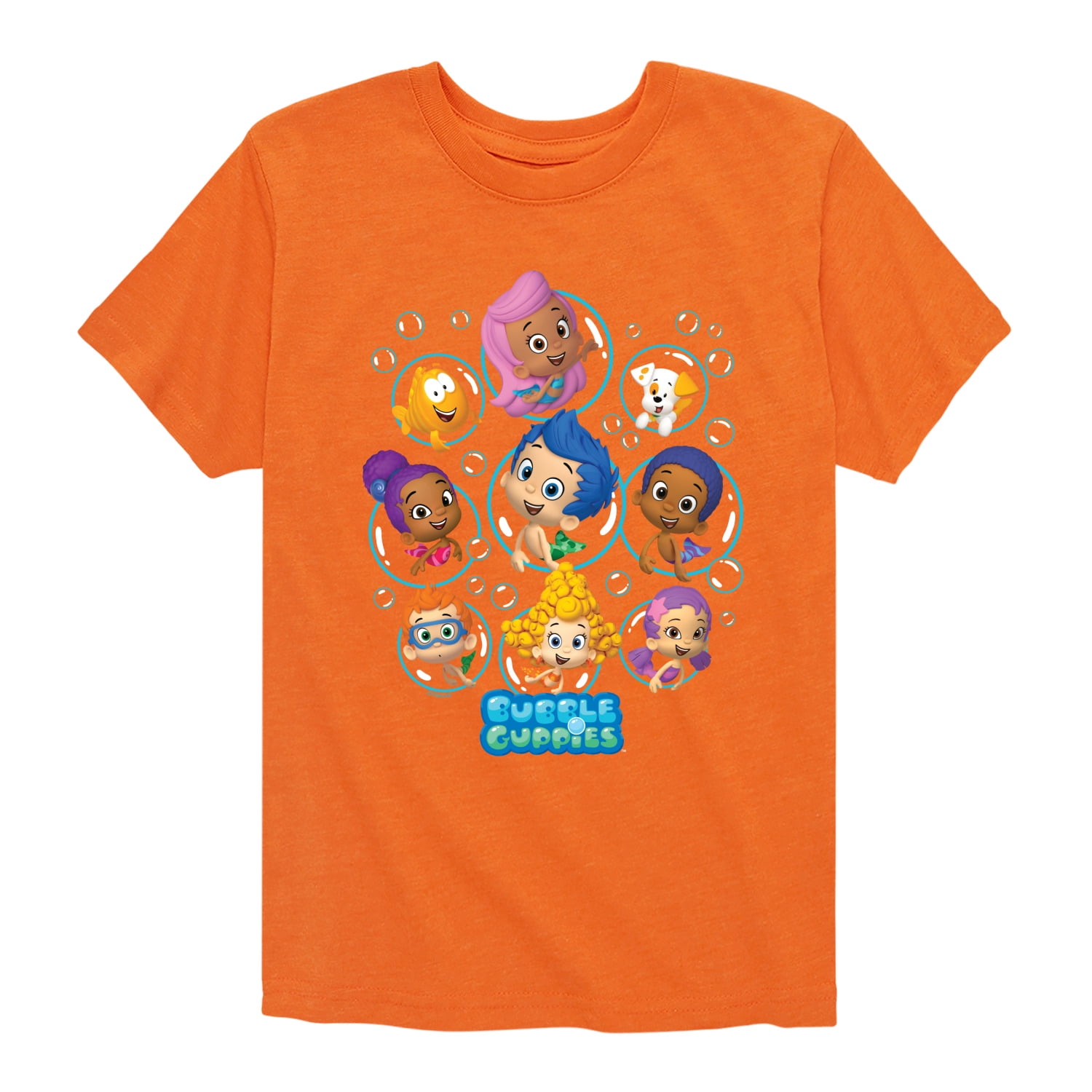 Bubble Guppies Bubble Grid Toddler And Youth Short Sleeve Graphic T