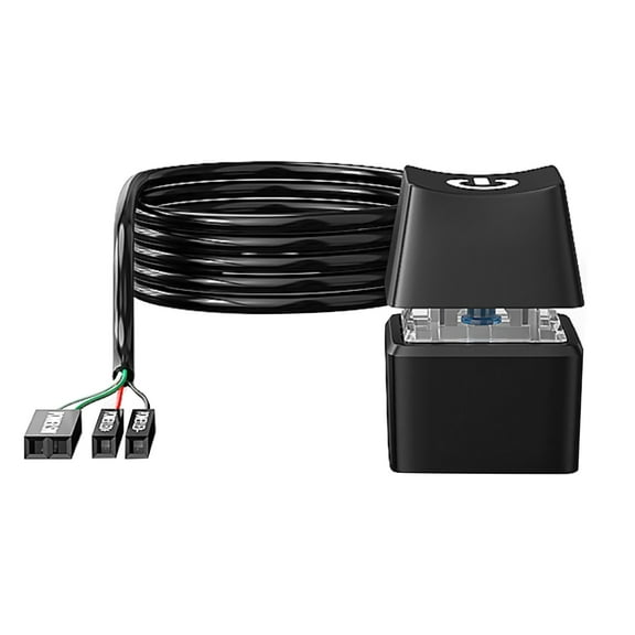 Desktop Computer Power Switch with Extension Cable PC On Off Switch Button