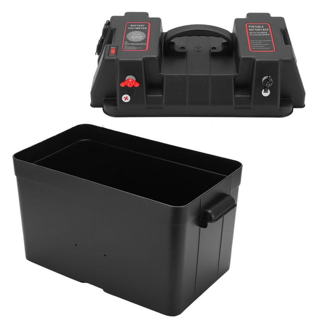 Portable Power Station,Motor Backup Battery Box Boat Battery Box Marine Battery Box Dependable Performance