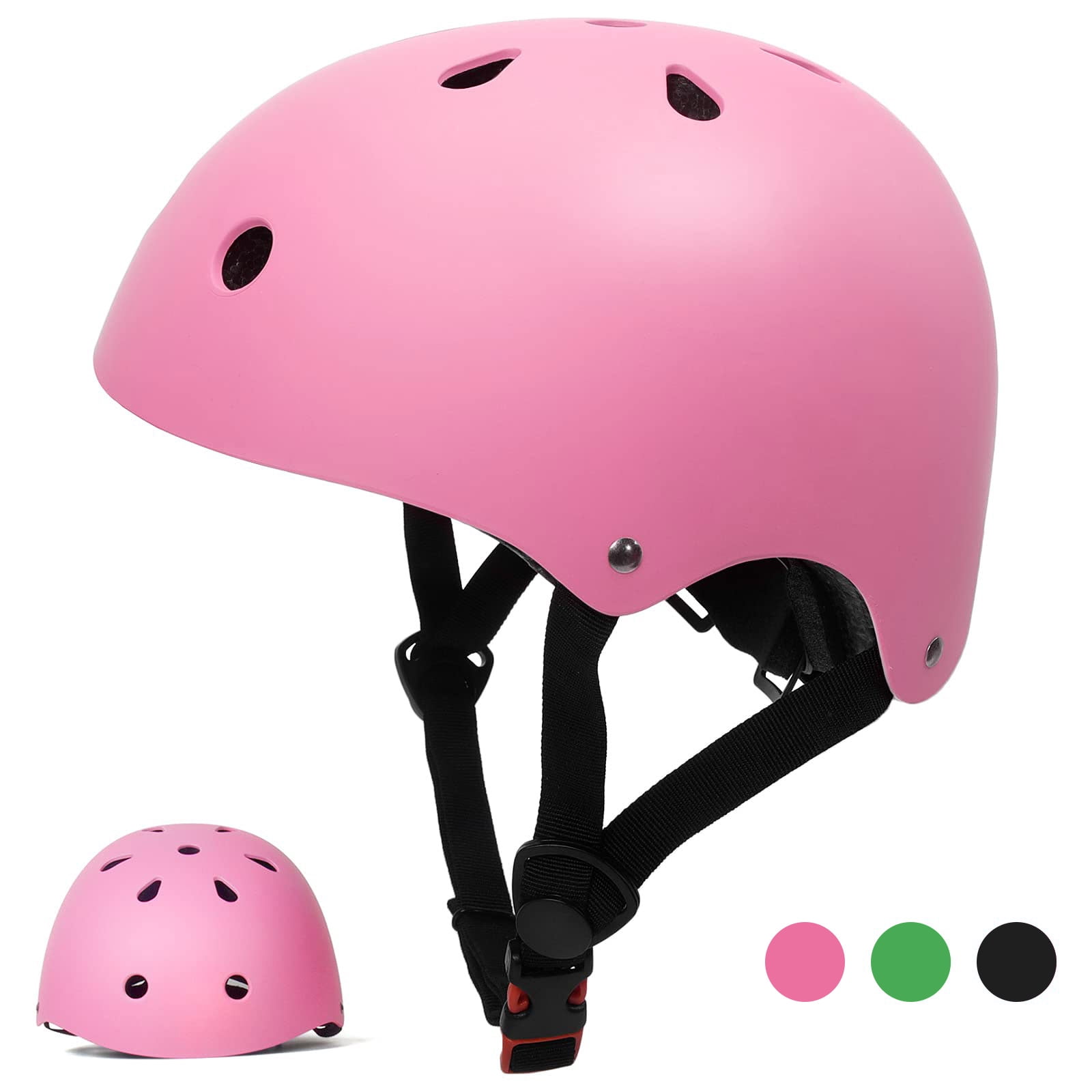 Tripumer Kids Bike Helmet Pink Toddler Helmet Ages 38 Years Old Boys