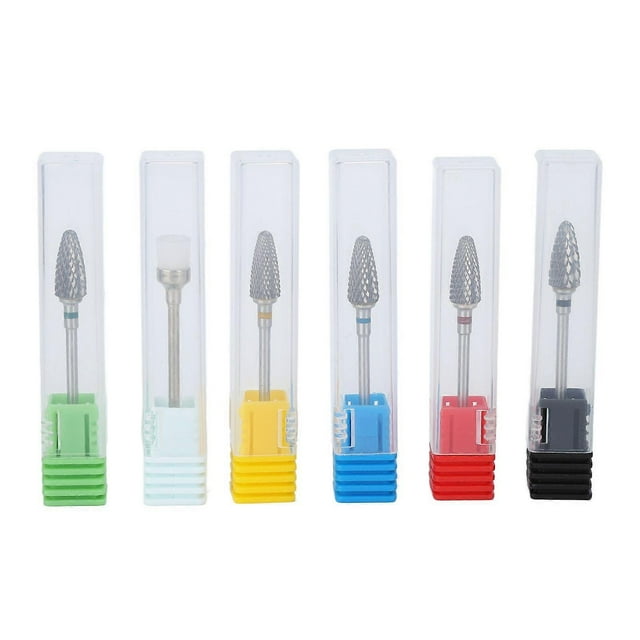Nail Grinding Head Low Cutting Performance Polishing Corn Shape Nail Tungsten Carbide Drill Bits
