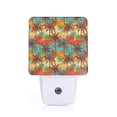 thumbnail image 1 of Balery Colorful Hawaii Palms Luz Nocturna LED con Sensor Automático, Enchufe con Sensor Crepuscular, Luz Suave de 0.5W para Dormitorio, Pasillo, Baño-UK, 1 of 7
