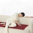 thumbnail image 3 of HUISZJ Outdoor Electric Heating Pads 5-Zone Intelligent Heated 3 Adjustable Temperature Electric Heating Sleeping Bag for Hiking Picnic (Red), 3 of 10