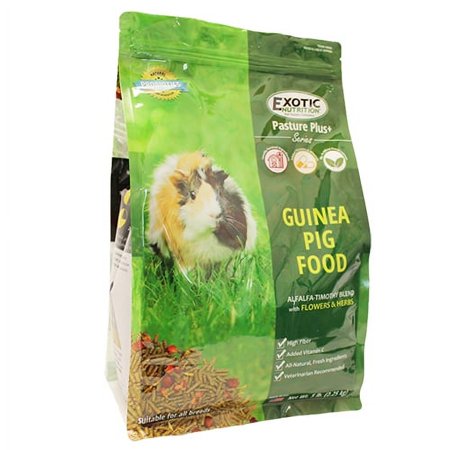 UPC: 0765786985032 | Exotic Nutrition Pasture Plus+ Adult Guinea Pig Food 5 lb.