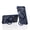 Darkblue, variant on For iPhone 17 Pro Max Phone Case,Four Corners Rasied Drop Protection,With 360° Rotatable Ring Kickstand,Anti-Scratch Shockproof Anti-fall Non-Slip Durable Rugged Phone Case Cover,Gold