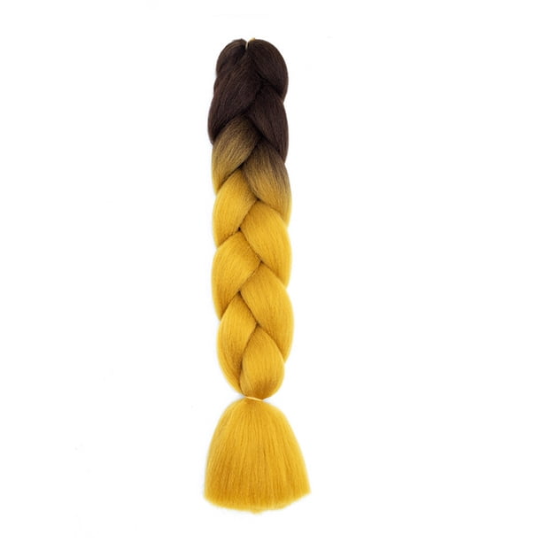 Seitruly Trenzas De Cabello De Moda Estilo Deseado Con Color Natural Extensiones De Cabello Trenzado De Moda B38 Type3 NO3
